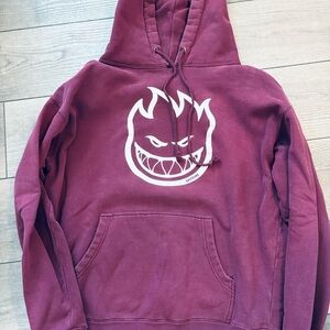 LOT of 2 -Spitfire and Quiksilver Sweatshirts with Graphic Design